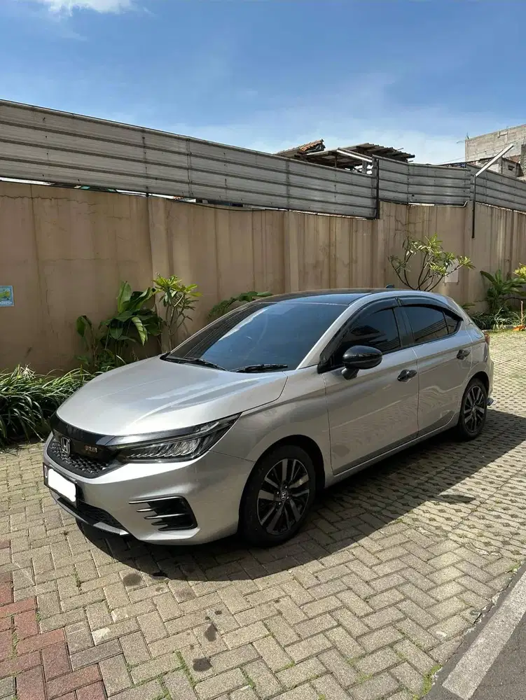 HONDA CITY HATCHBACK RS 2021, BAN BARU, ACCU BARU, STNK PANJANG