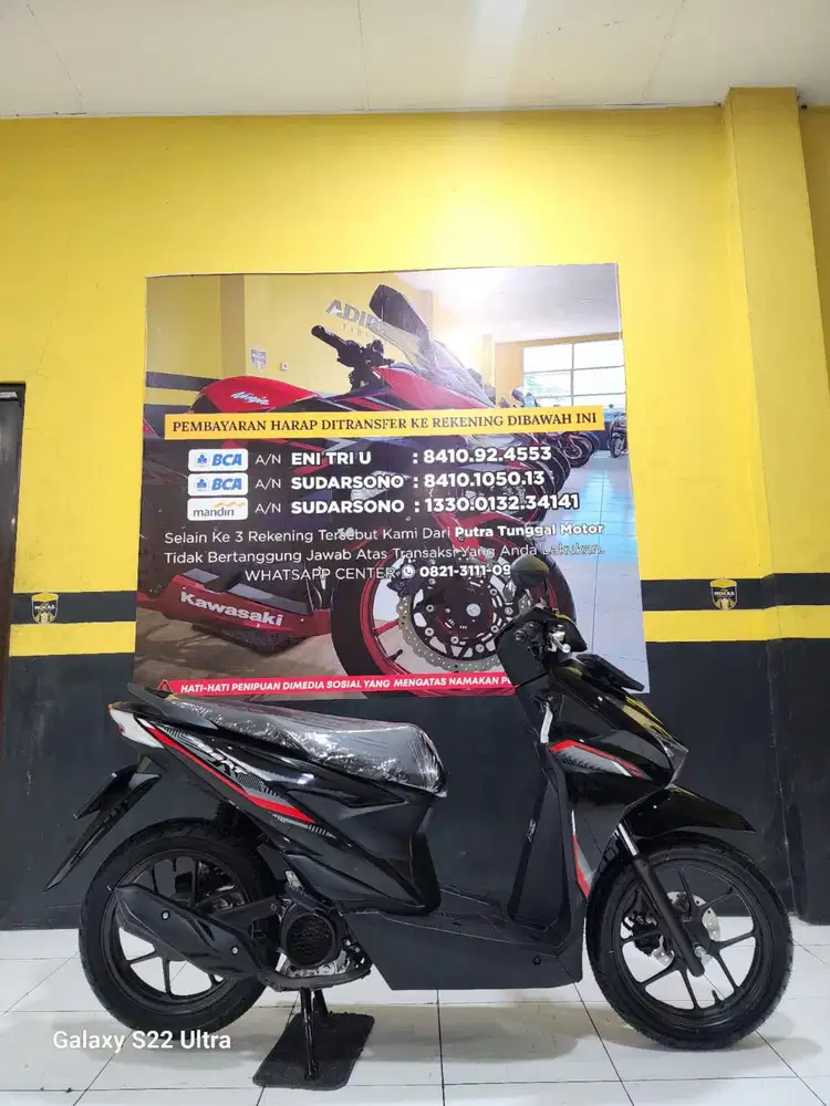 BEAT SPORTY CBS TAHUN 2025(PUTRA TUNGGAL MOTOR)