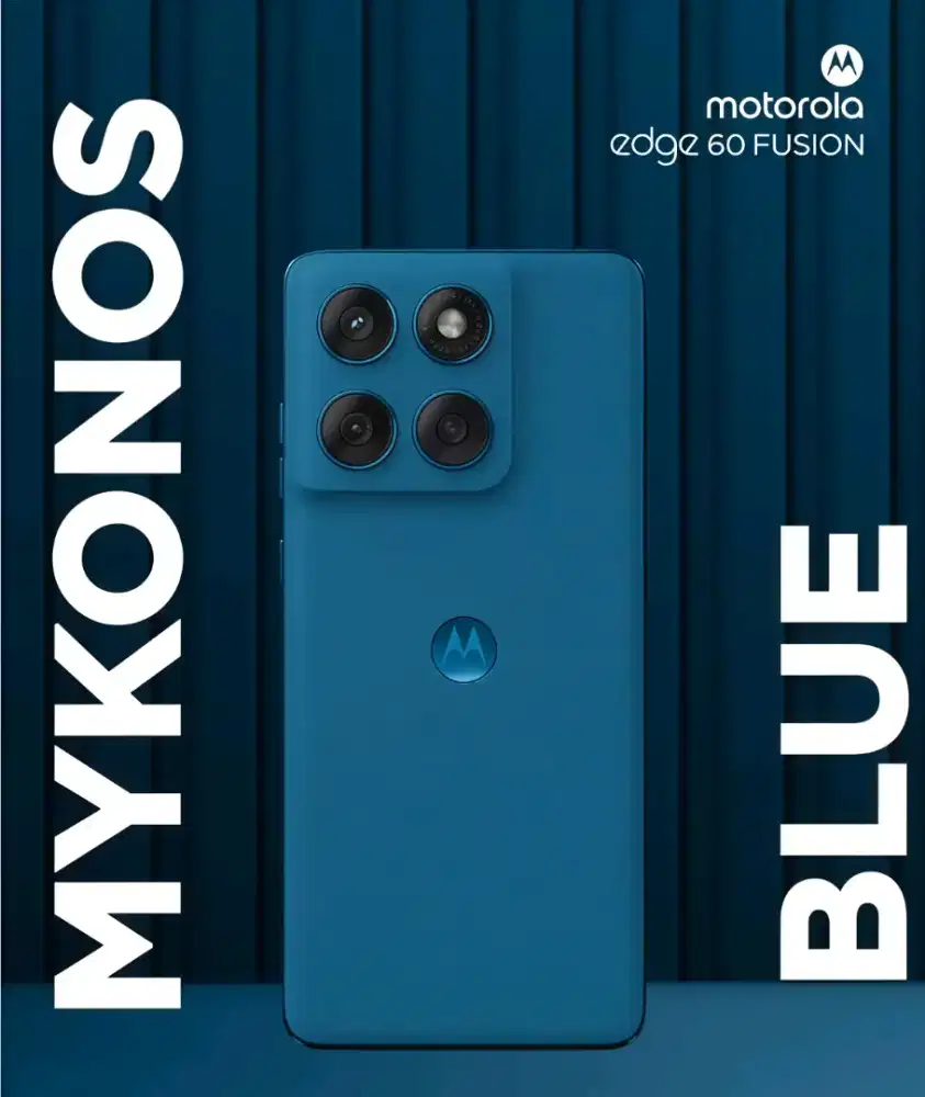 MOTO EDGE 60 FUSION 12 256 MYKONOS BLUE READYY!