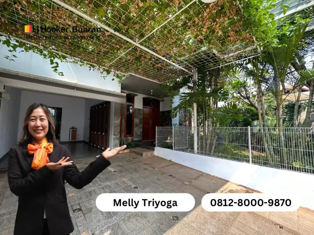 Rumah dengan konsep hijau di Komplek Palem Residence Pondok Bambu Duren Sawit Jakarta Timur