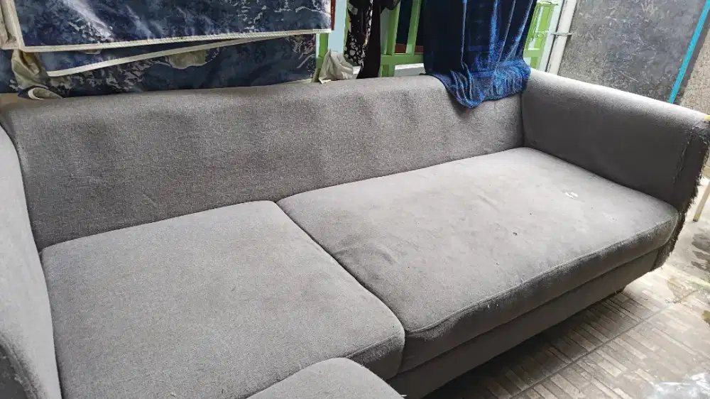 Sofa empuk asli informa tinggal ganti bahan kembali baru