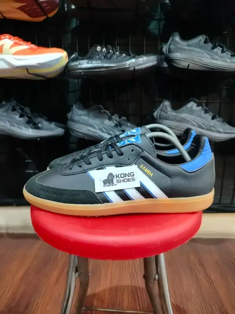 SEPATU ADI SMBA LT CORE BLACK TEAM ROYAL BLUE 42