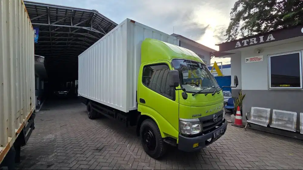 Hino Dutro 130 HD Long 4R Pwr Str + Box Besi Jumbo - 2021 - terawat