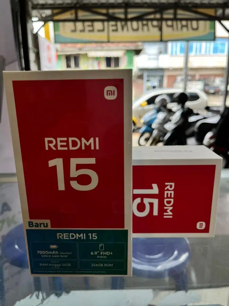 Redmi 15 8/128 + bonus cash & Credit garansi resmi