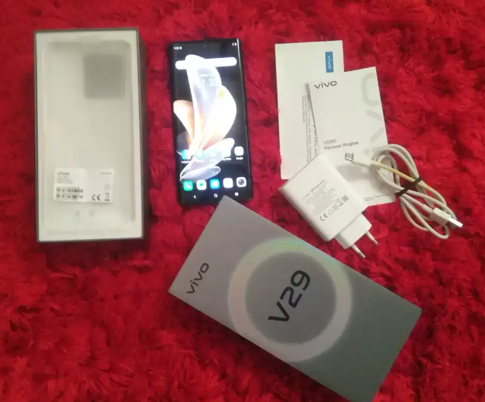 VIVO V29 5G 8/256 SPACE BLACK LIMITED EDITION (FSET ORIGINAL)