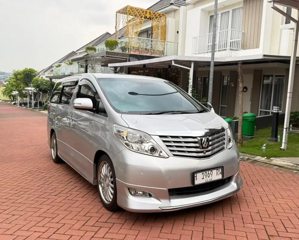 (KM 40rb) ALPHARD G PREMIUM SOUND 2009 ANTIK FULL ORI ! Collector Item