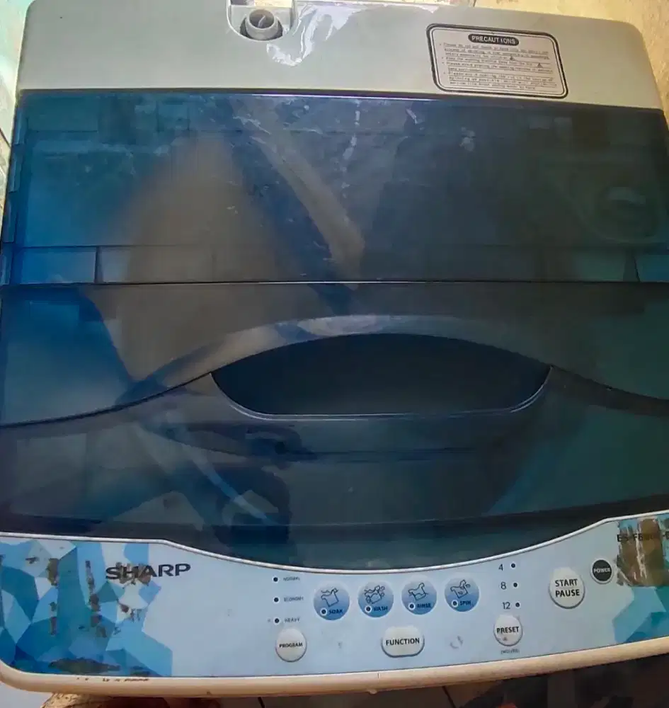 mesin cuci 1 tabung sharp