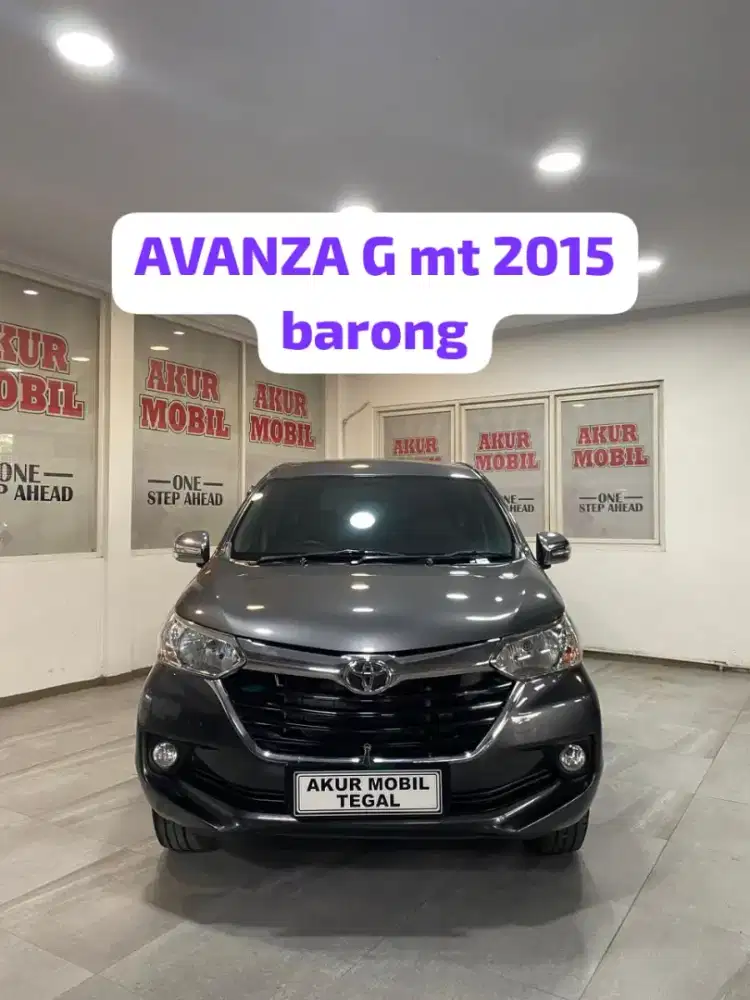 DP 25JT ! AVANZA 1.3 G BARONG MANUAL 2015 ABU2 SIAP PAKAI KREDIT MUDAH