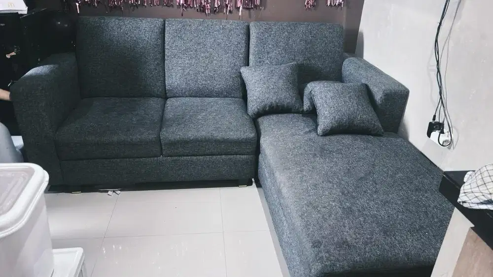 Sofa Bentuk L Empuk