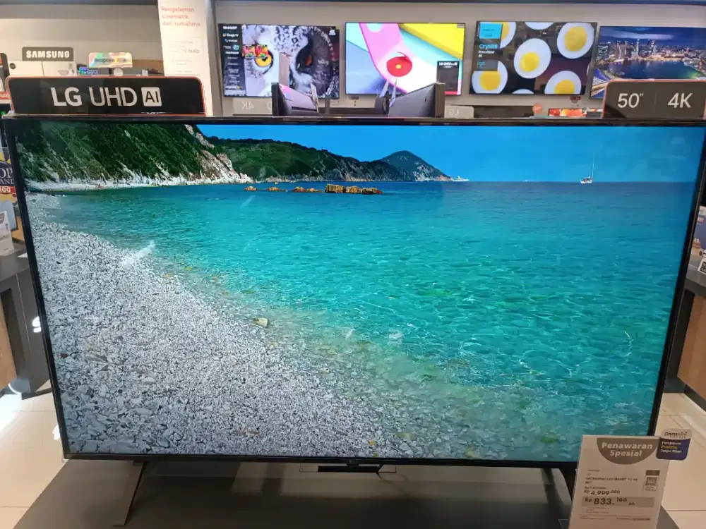 Bunga Cicilan 0% LG LED SMART TV 4K