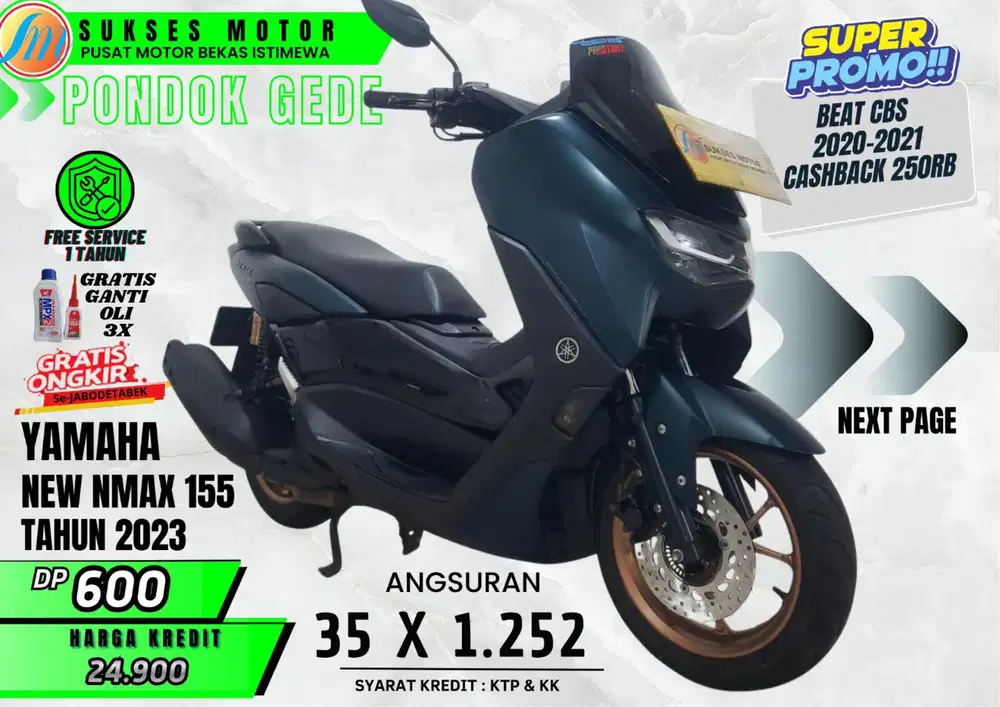 NMAX KUNCI TH 2023 PROSES KREDIT MUDAH CEPAT DP MURAH ANGS RINGAN