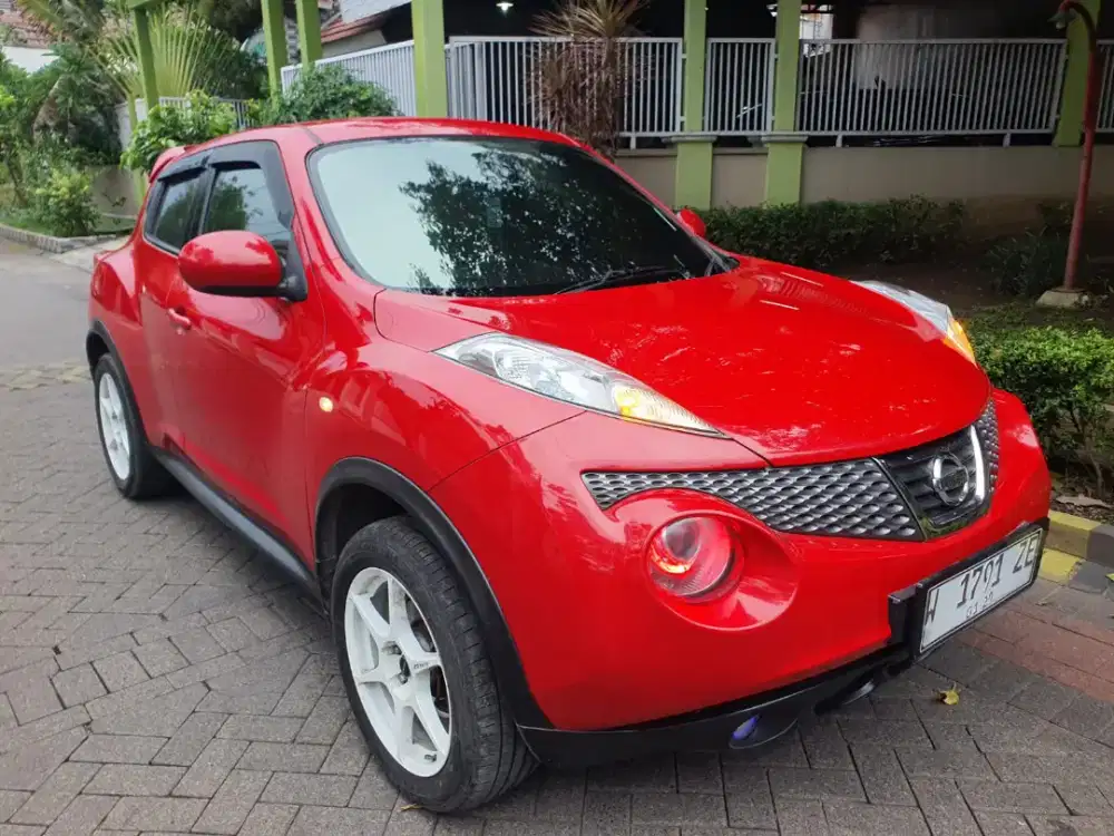 Super an nisan juke rx 2013 red interior  apik banget krdt bisa