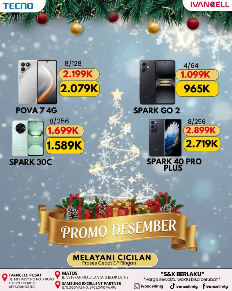 Pova 7 4g ram 8/128 new termurah bolo