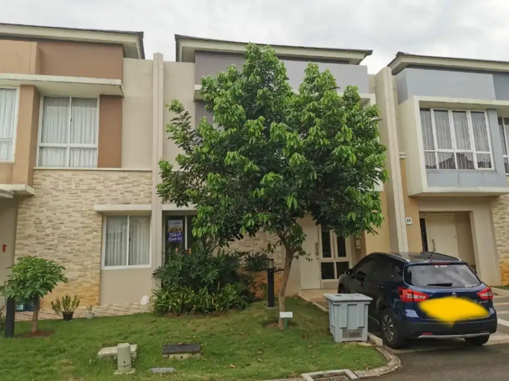 Disewakan Rumah Tesla Scientia Semi Furnish di Gading Serpong