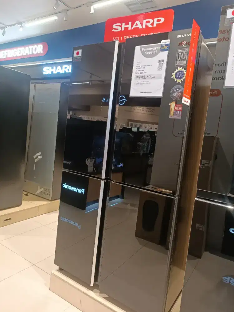 Bunga Cicilan 0% KULKAS SHARP