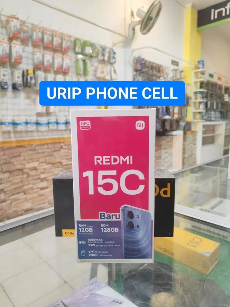 Redmi 15c 6/128 Promo+ bonus cash & credit garansi resmi