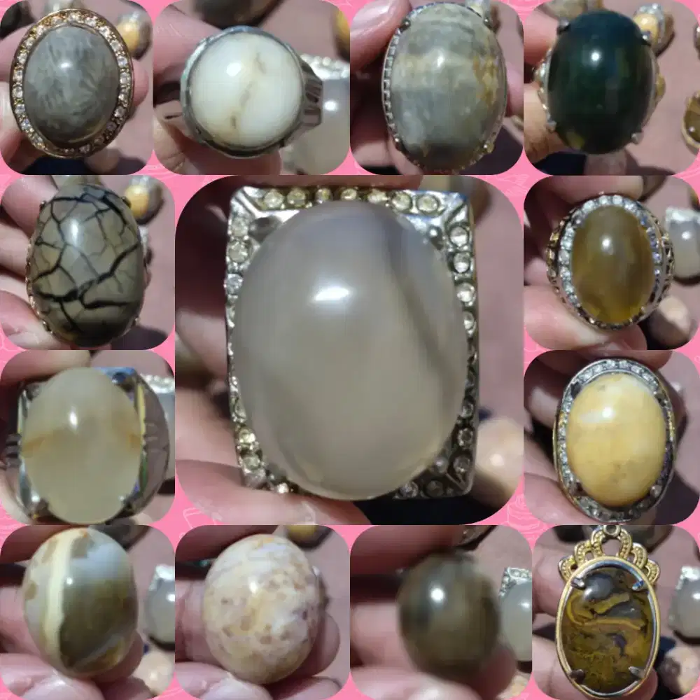 Batu Akik Bisa Satuan Bisa Semua