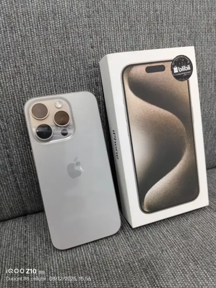 iPhone15 pro 128GB BH100 second iBox