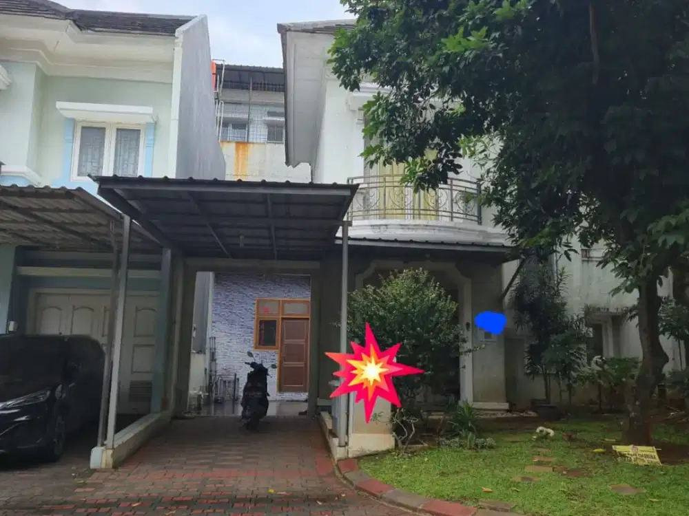 DIJUAL MURAH RUMAH BERYL GADING SERPONG