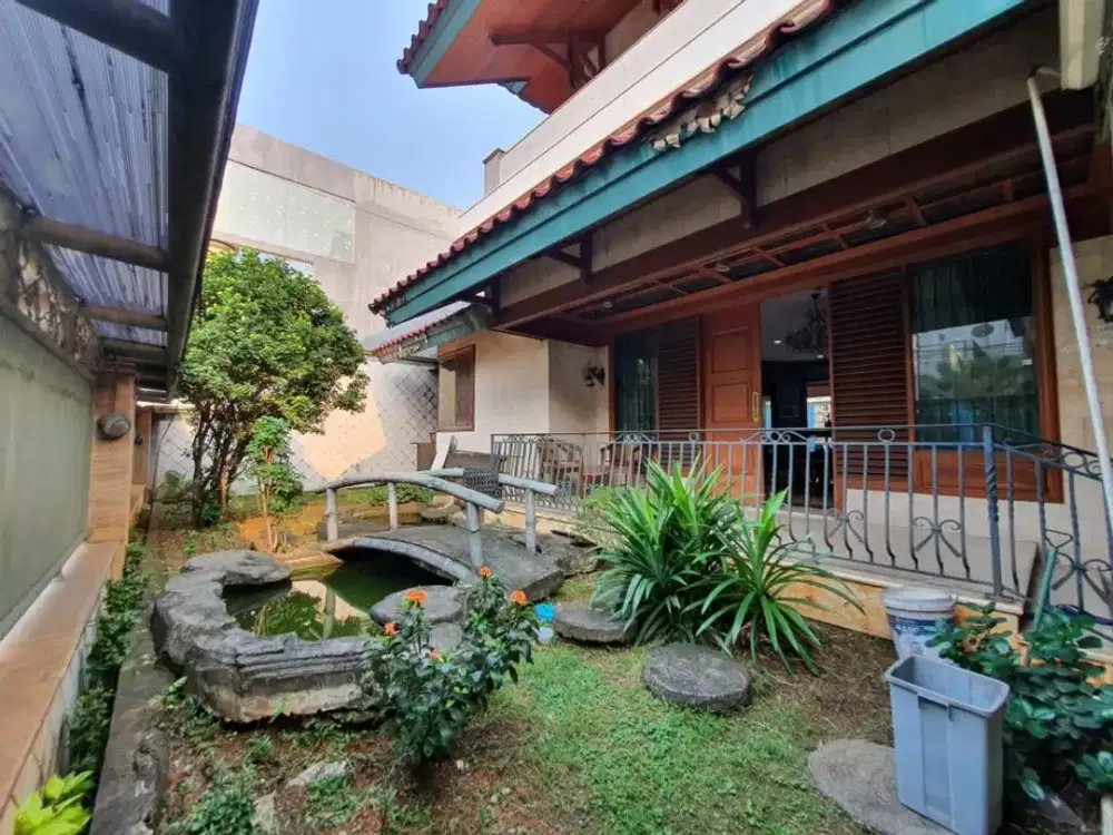 Dijual Rumah Bebas Banjir Luas 428m2 di Tebet Gudang Peluru