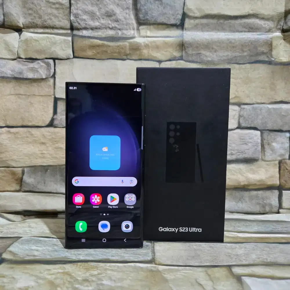 Samsung Galaxy S23 Ultra 5G 12/256 Resmi SEIN Fulset segel mulus 98%