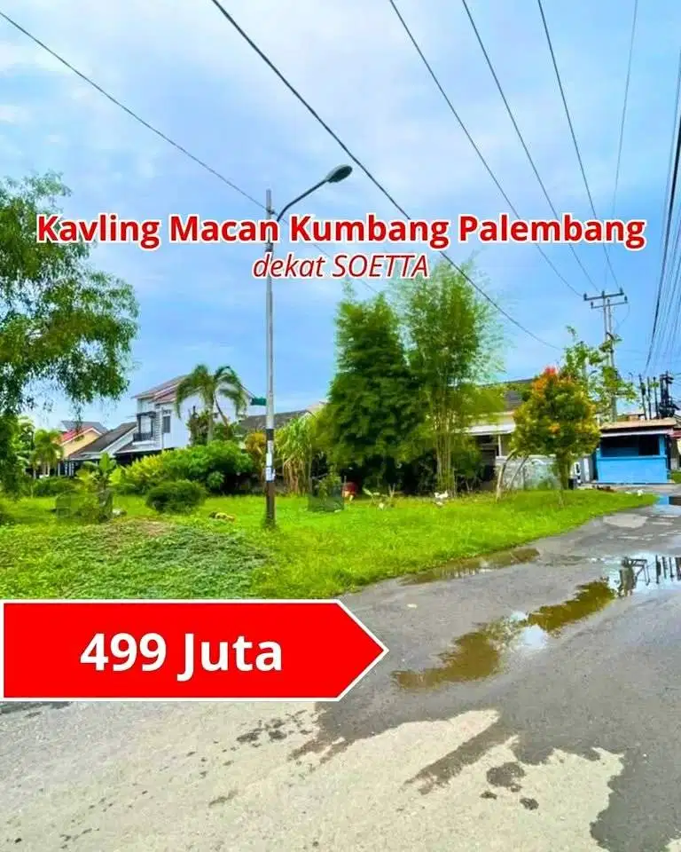 tanah jl kancil putih dekat soekarno hatta