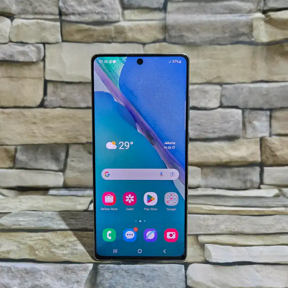 Samsung Galaxy Note 20 8/256 kelengkapan hp aja/batangan segel mulus