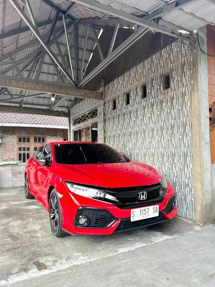 Honda civic turbo hatcback E 2017 merah