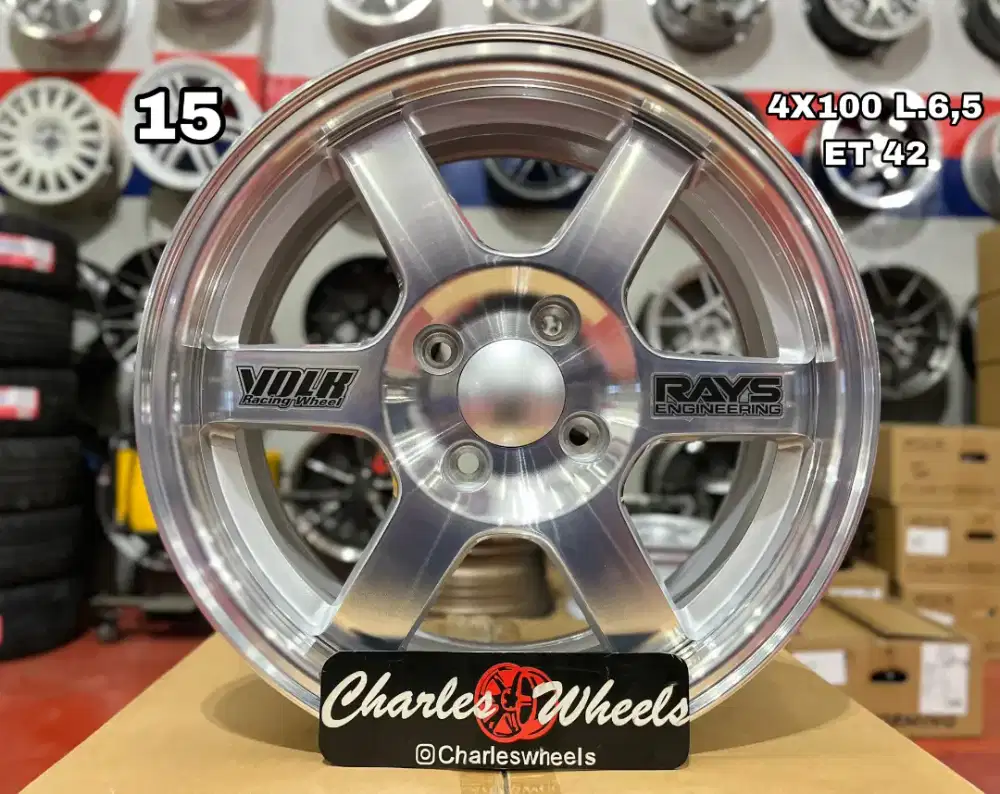 VELG TE 37 SP MACHINE R15 MURAH