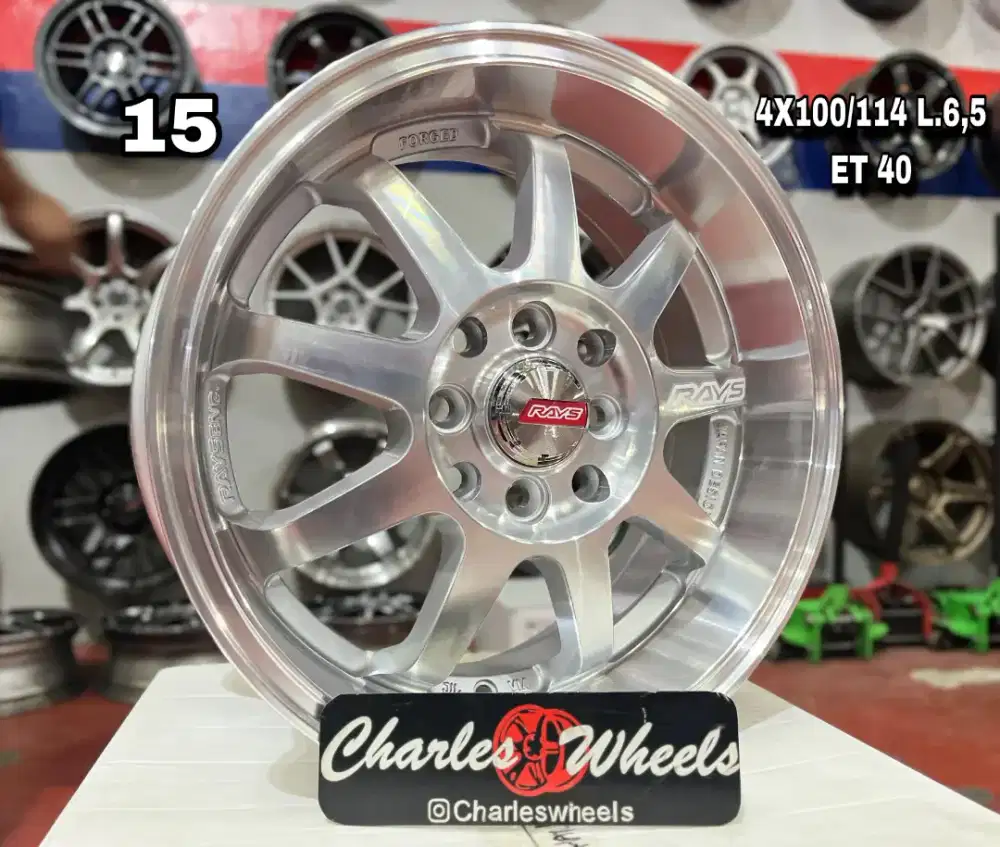 VELG RAYS ALAP R15 MURAH