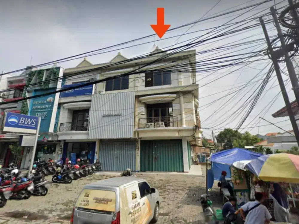 Ruko Hook, Murah & Strategis di Nol Jalan Ry Jemursari, Surabaya