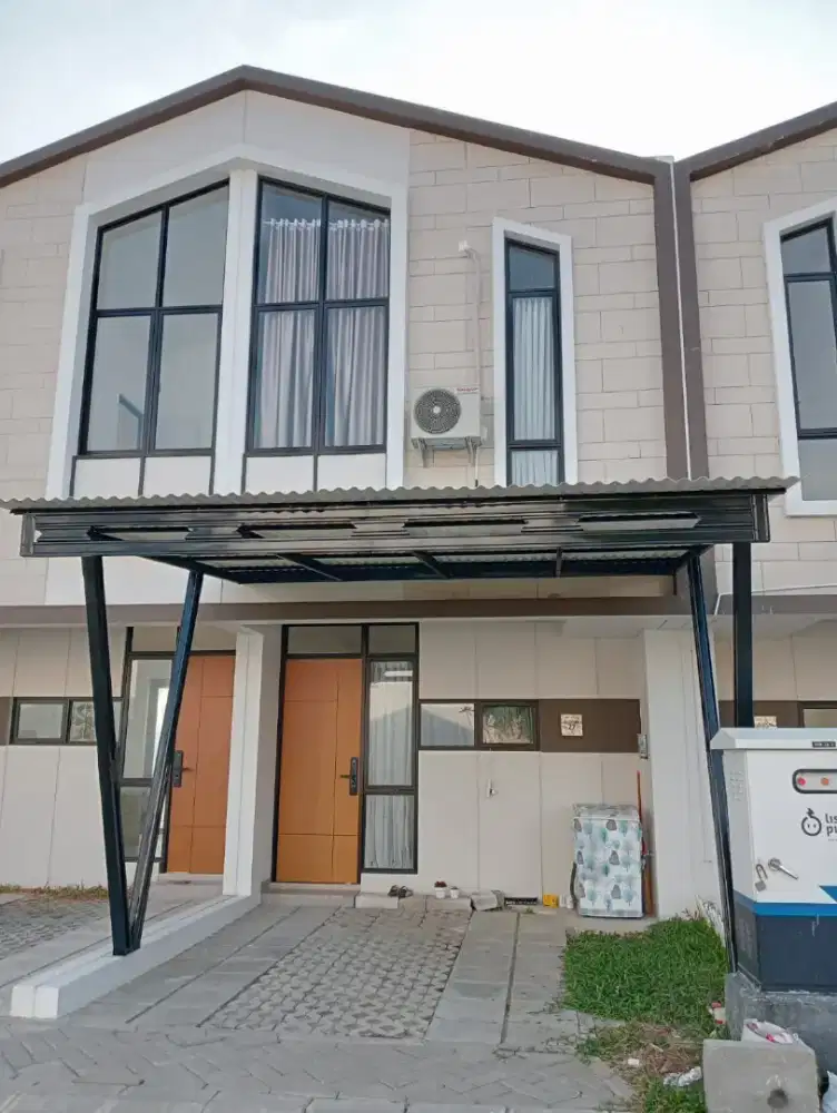 Kanopi rangka baja ringan dn rangka hollow galvanis