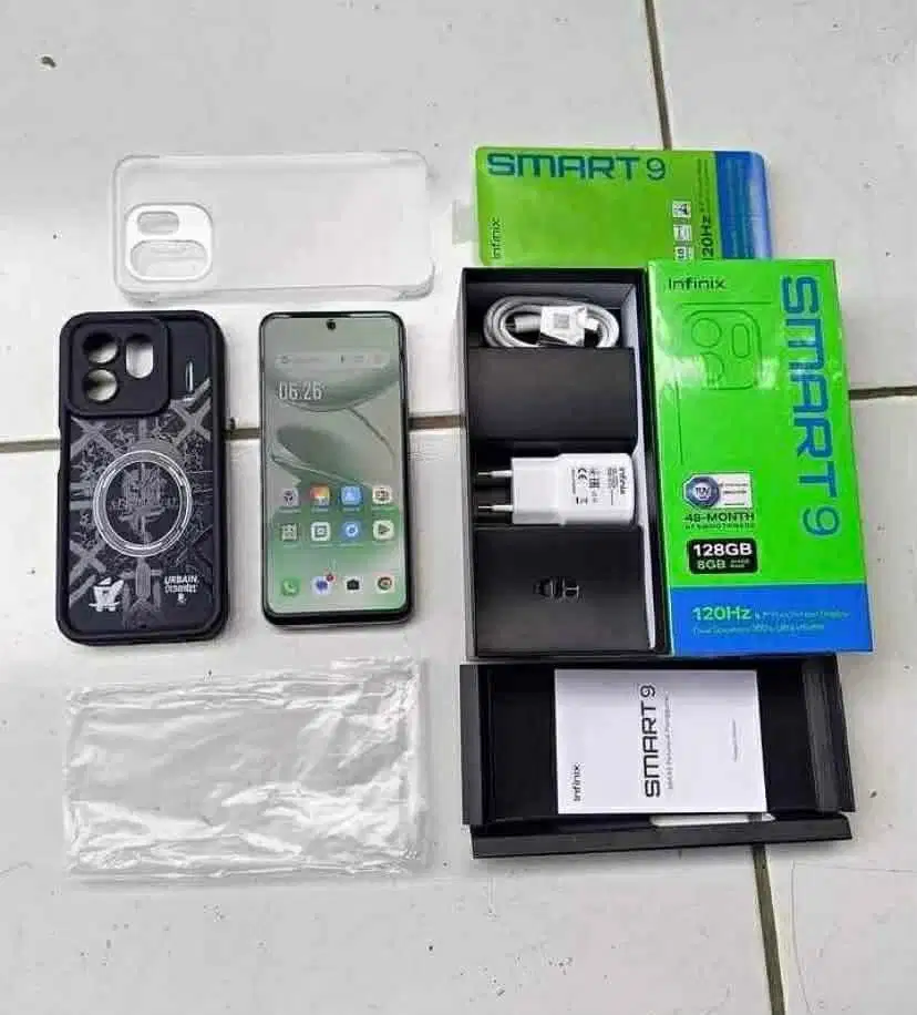 INFINIX SMART 9 RAM 8/128 GB (FULLSET ORIGINAL)