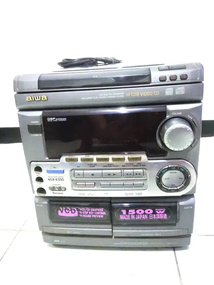 Tape Compo Aiwa 1500W