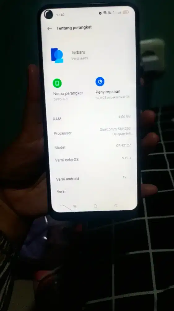 OPPO A53 4/64 LENGKAP