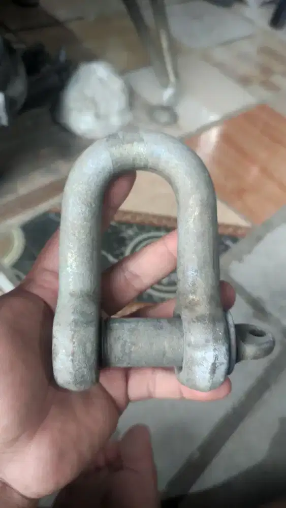 SHACKLE D 7 TON DIAMETER PIN 27,4 MM