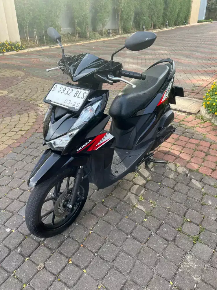 Beat Led Cbs Hitam Glossy