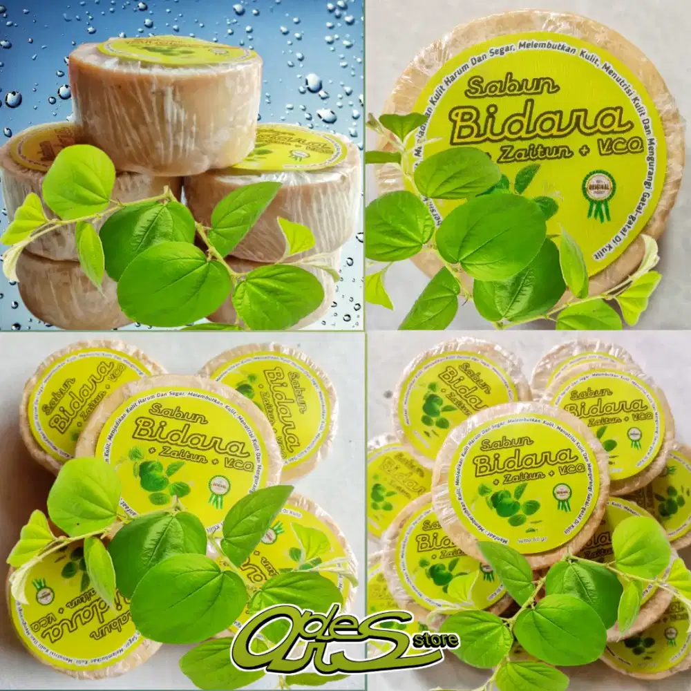 6 pics Sabun Bidara+Zaitun+VCO