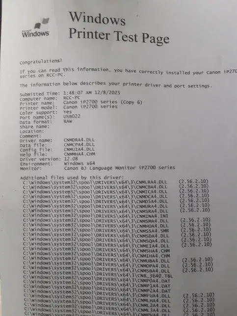 jual cepat printer canon ip2770 udh infus