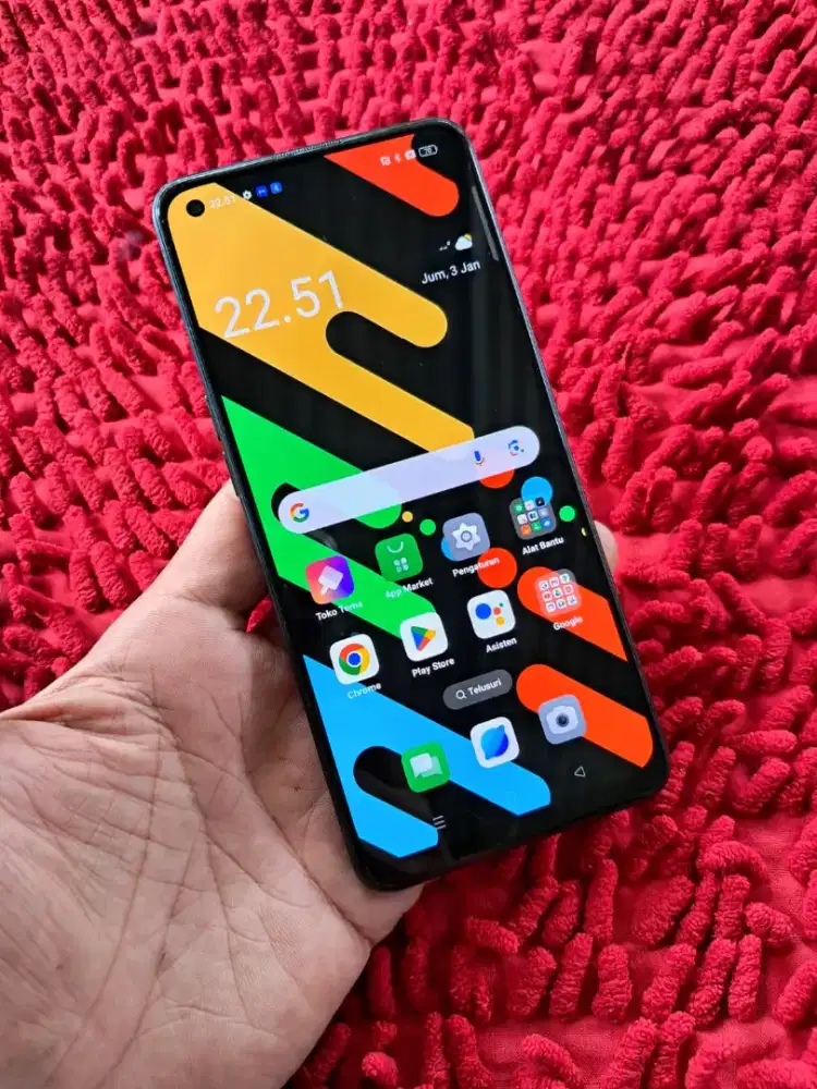 Oppo Reno 7z 5g NFc ram 8+8/128 no minus hp charger aja