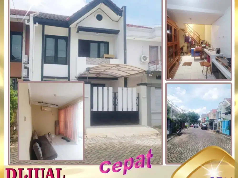 DIJUAL RUMAH 2 Lantai di Daan Mogot Baru Cengkareng Jakarta Barat - FN