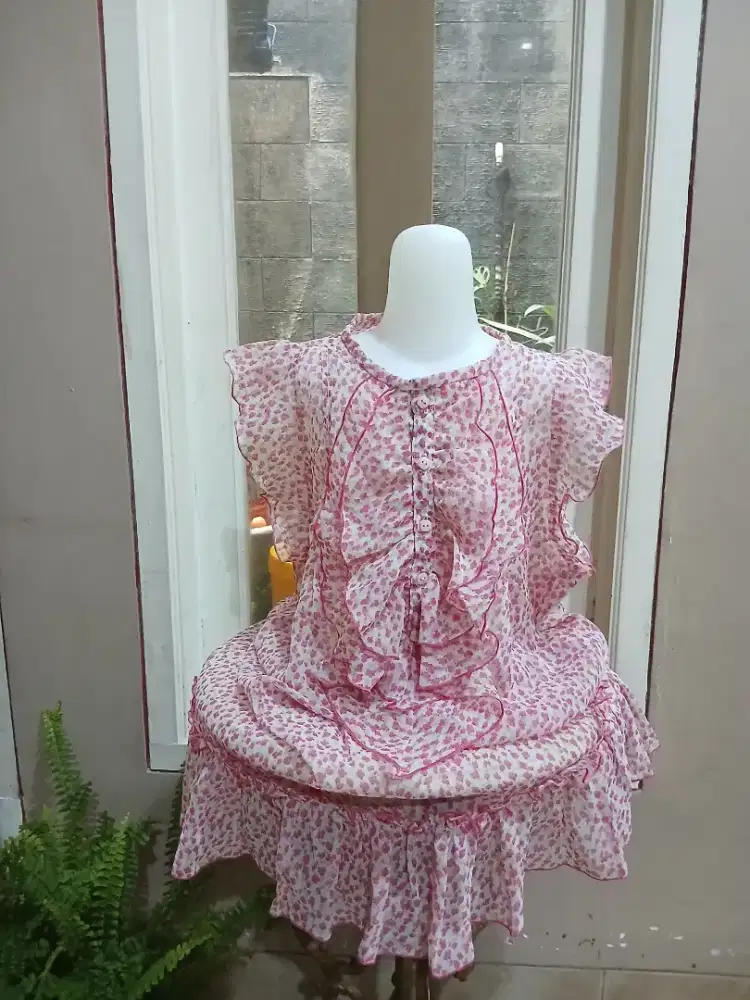 PRELOVED: Mini Dress Chiffon (1)