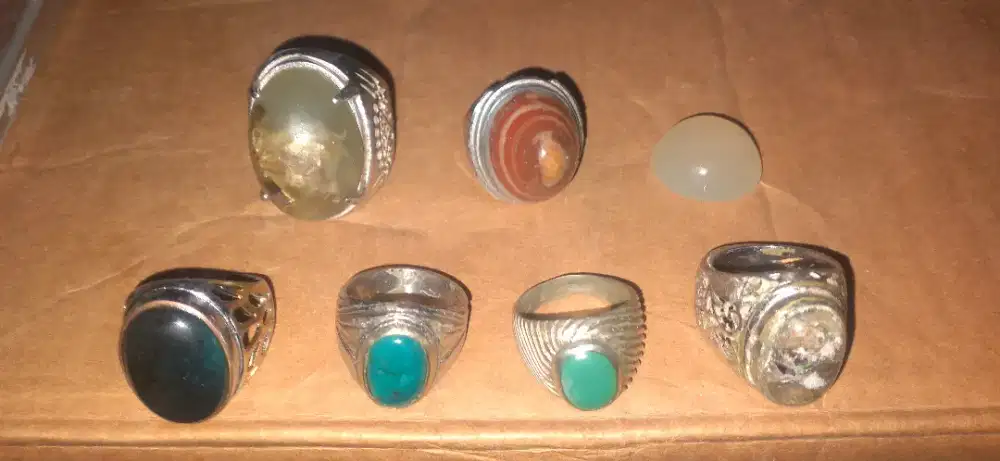 Batu akik. Bacan. Brong 7pcs