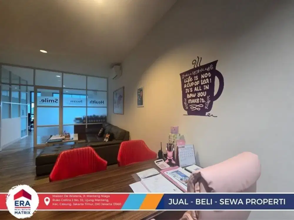Sewa Ruko Cantik Full Furnish Lokasi Strategis Dan Bebas Banjir Di Metland Menteng