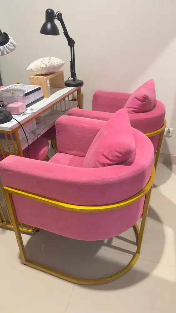 SOFA DAN MEJA NAIL ART CUSTOM