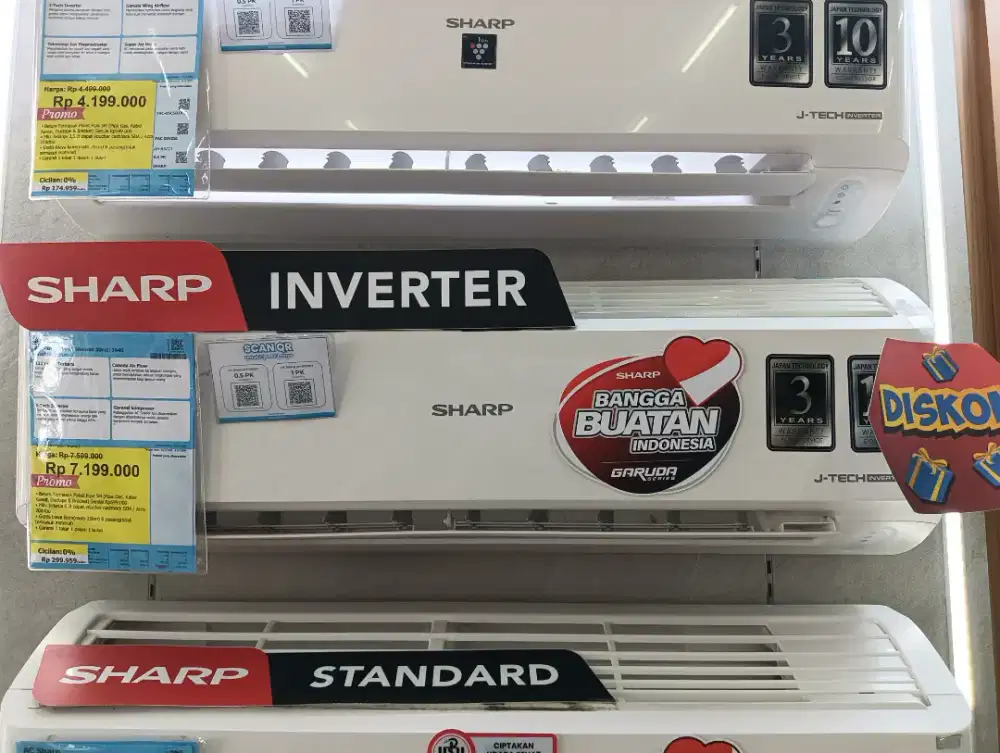 Promo Cicilan AC Sharp