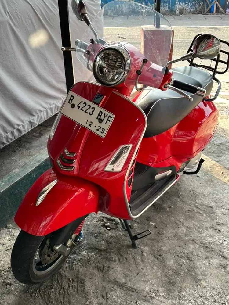 Vespa GTS iget tahun 2019 dijual