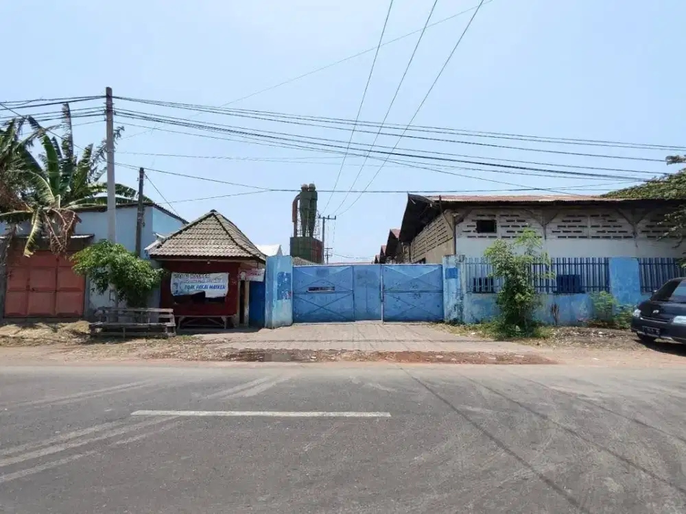 Ex Pabrik Murah, Luas & Strategis di Jalan Raya Kota Pasuruan