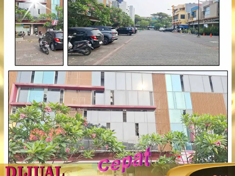 DIJUAL RUKO 3 lantai sudah ada tools F & B  di Citra Garden 6 - DO&SS