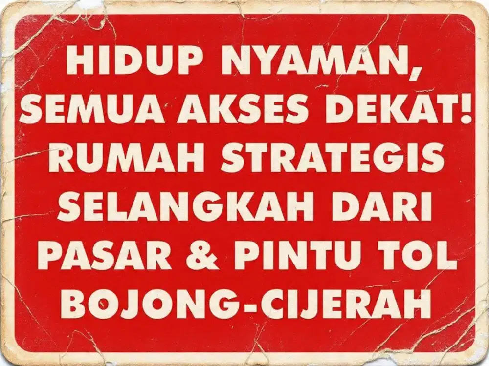 JUAL RUMAH MURAH DI, BOJONG, CIJERAH, HOLIS, BANDUNG KULON, MELONG,